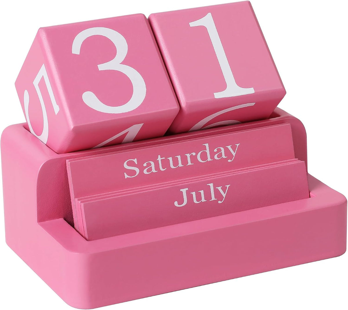 Chic Wooden Block Calendar