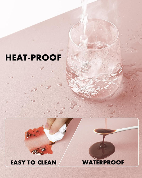 Stylish Leather Desk Mat