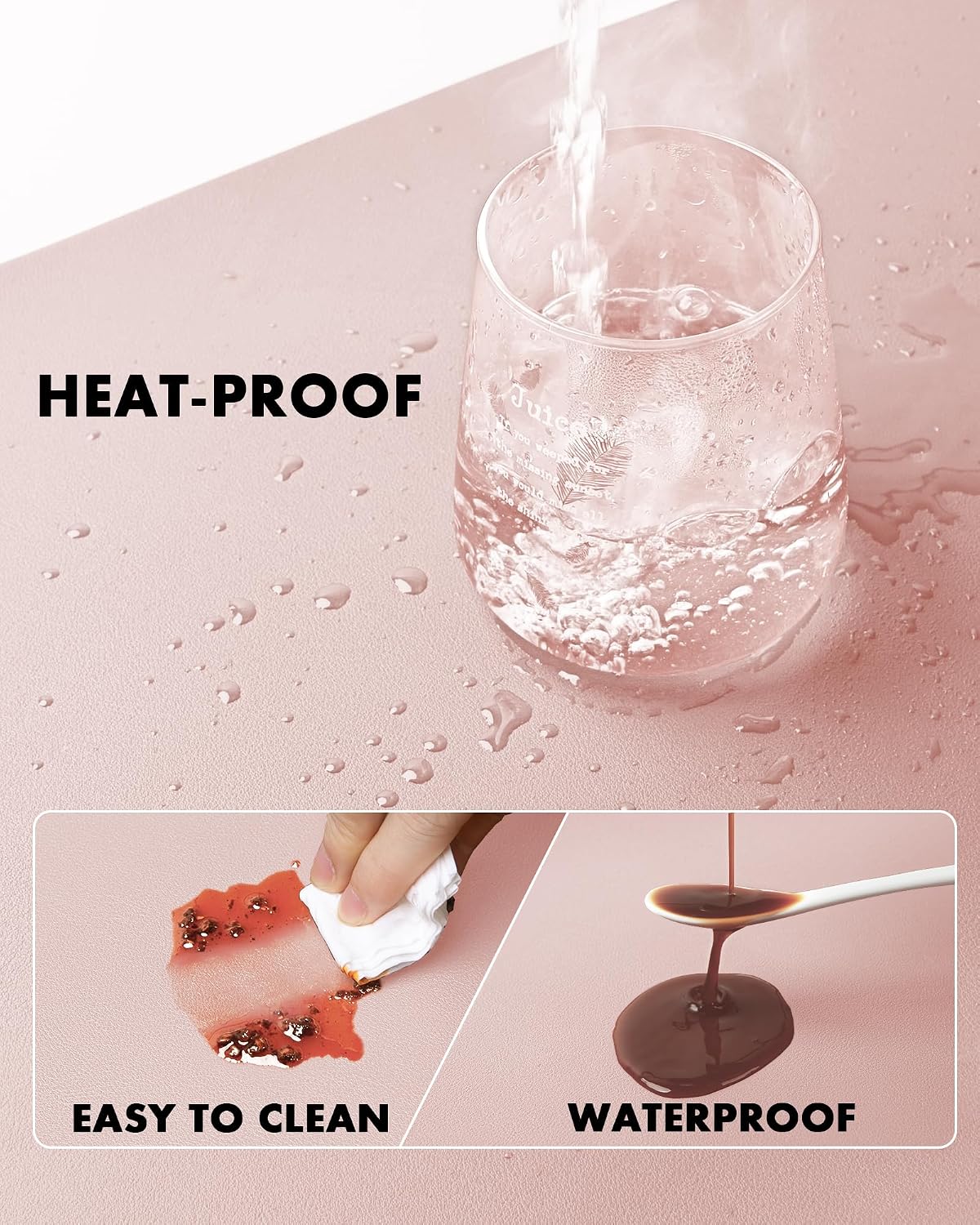 Stylish Leather Desk Mat