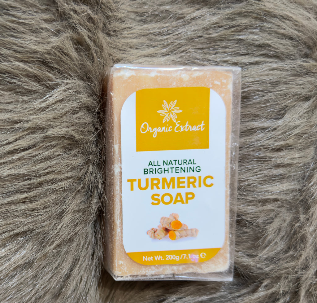 ORGANIC EXTRACT BRIGHTENING TURMERIC SOAP