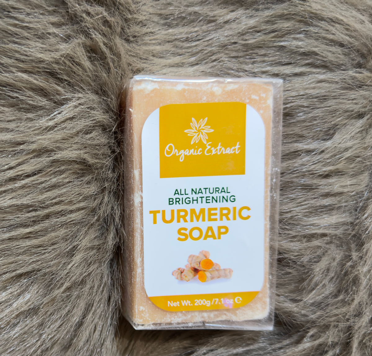 ORGANIC EXTRACT BRIGHTENING TURMERIC SOAP