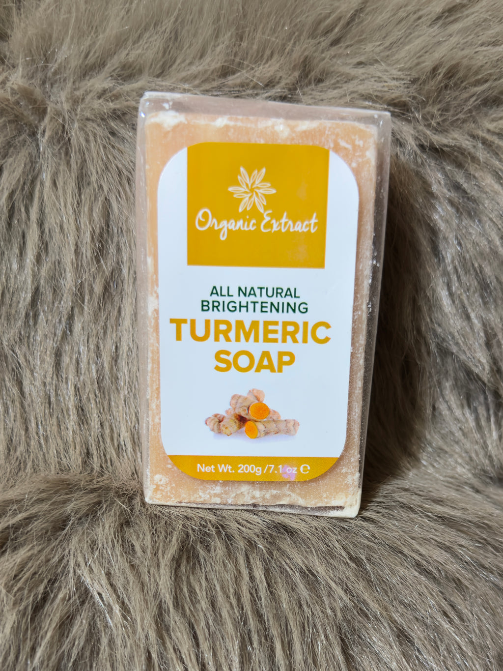 ORGANIC EXTRACT BRIGHTENING TURMERIC SOAP