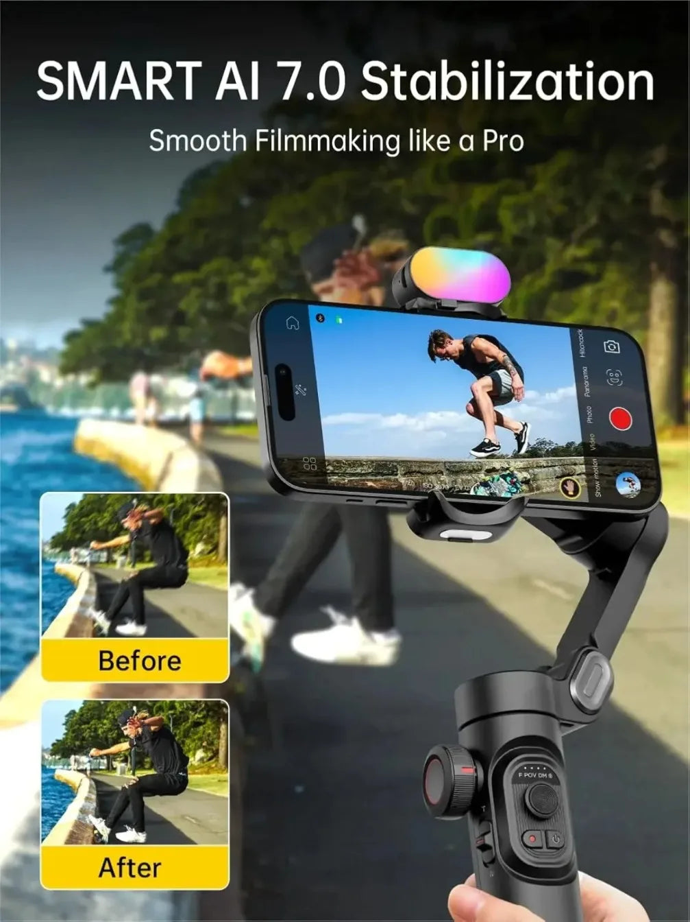 Gimbal Vlogging Stabilizer